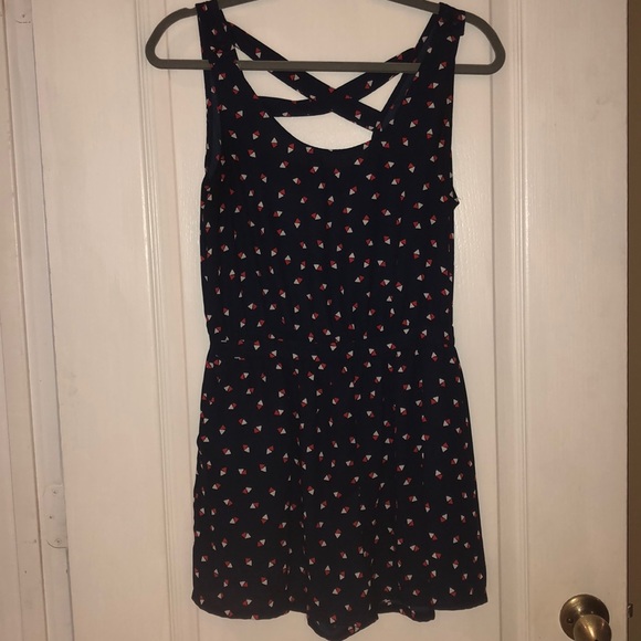 Forever 21 Other - Forever 21 Navy Blue Romper with Pockets